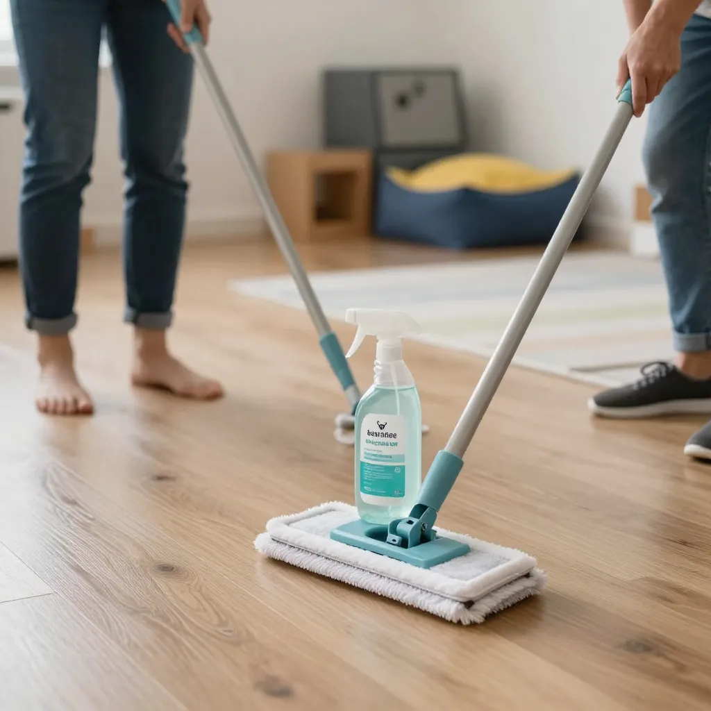 Daily cleaning routine